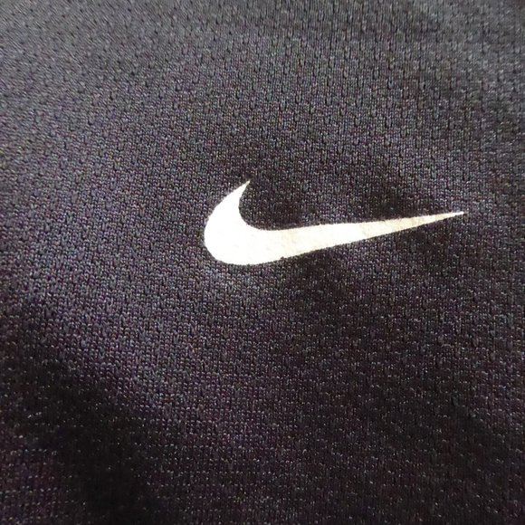 NIKE BRAND MENS BLACK SLEEVELESS TANK TOP WORKOUT SHIRT (NEW) LARGE - Picture 3 of 6